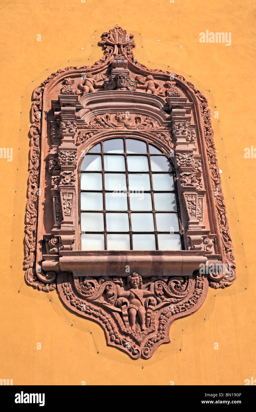 Chapel of Our Lady of Aranzazu (1750), San Luis Potosi, state San Luis Potosi, Mexico Stock Photo