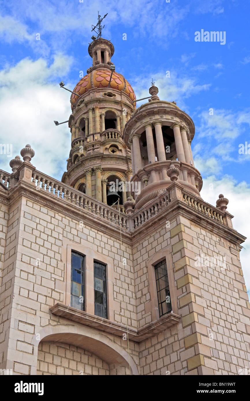 San Antonio church (1908), Aguascalientes, state Aguascalientes, Mexico Stock Photo