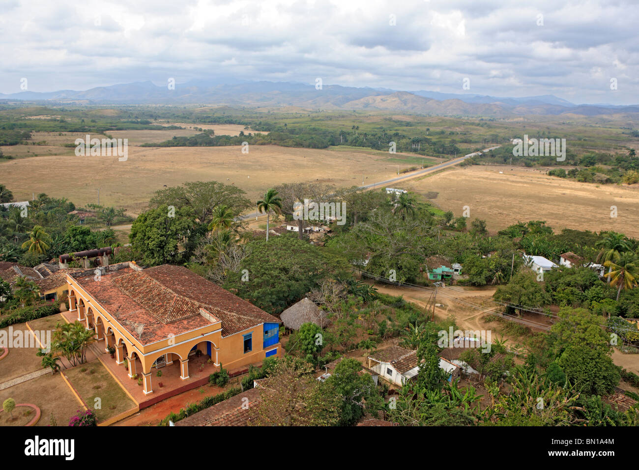 Valle de los Ingenios (Sugar Factories valley), Cuba Stock Photo