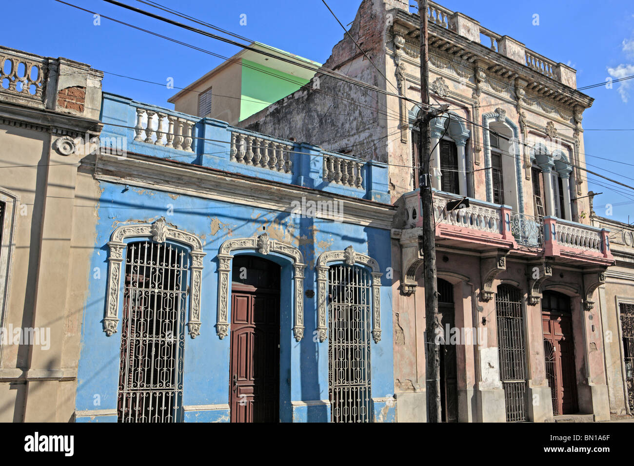 Old town, Camaguey, province Camaguey, Cuba Stock Photo
