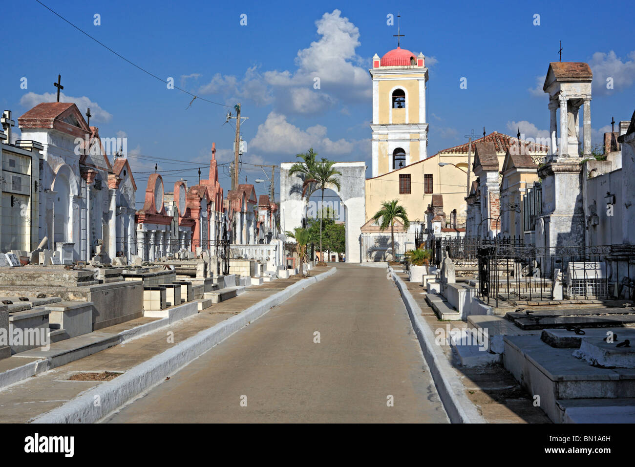 Old cemetery, Camaguey, province Camaguey, Cuba Stock Photo
