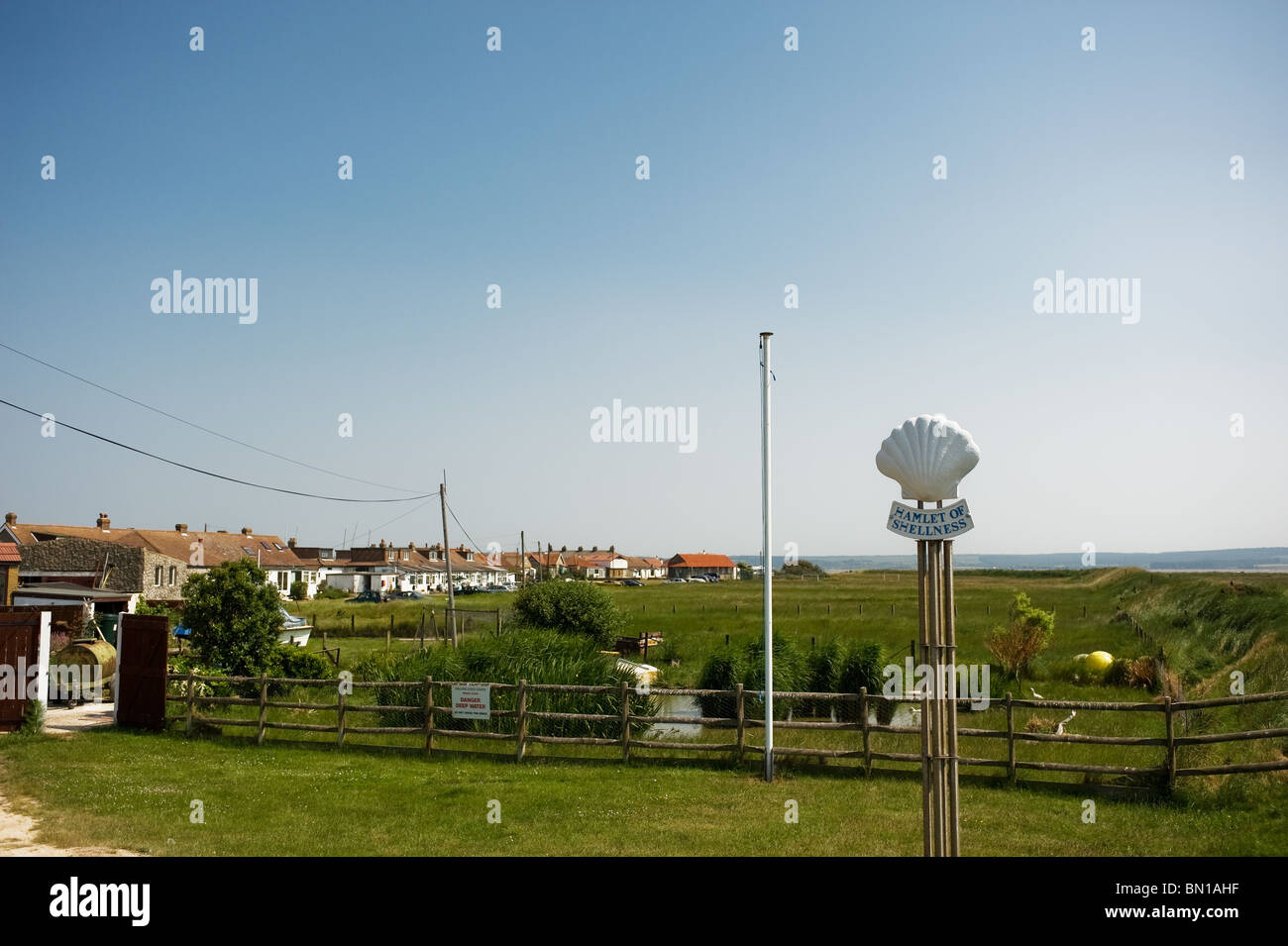 The hamlet of Shellness on the Isle of Sheppey in Kent. Photo by Gordon