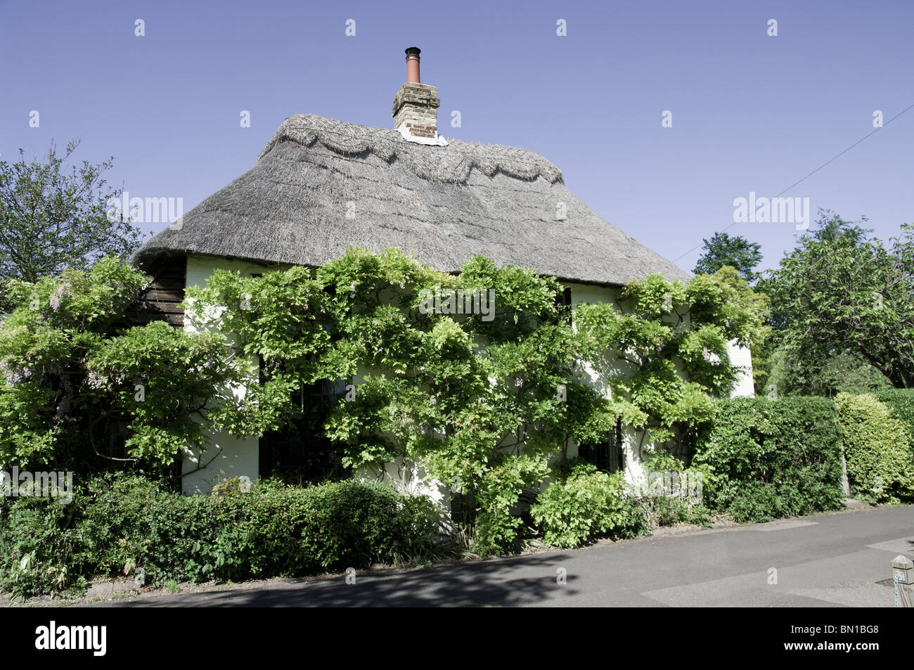 Pretty Traditional English Country Cottages At Wickhambreux Kent