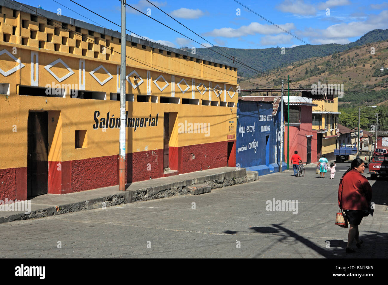 Ciudad Vieja, near Antigua Guatemala, Guatemala Stock Photo