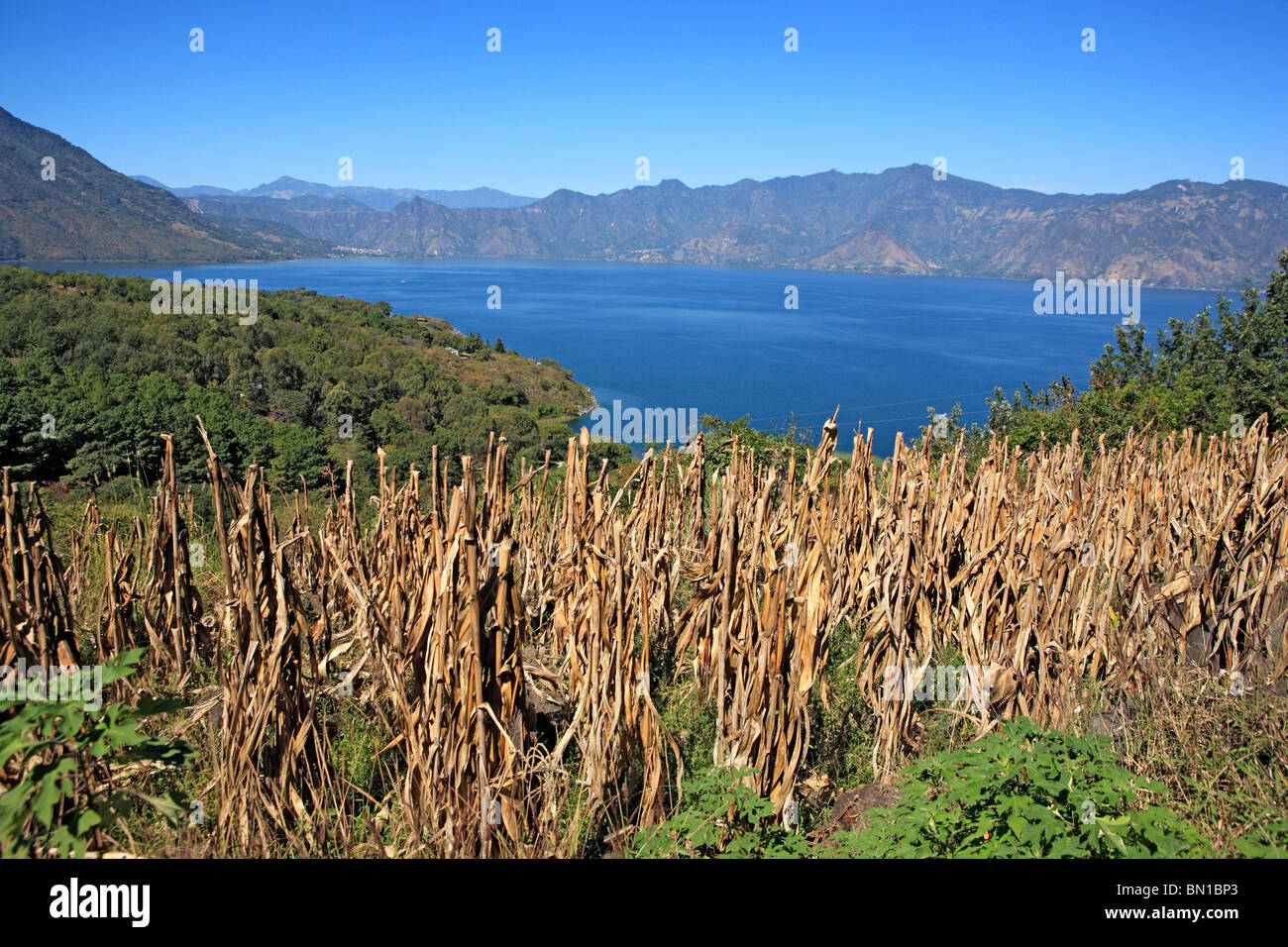 Atitlan lake, Guatemala Stock Photo