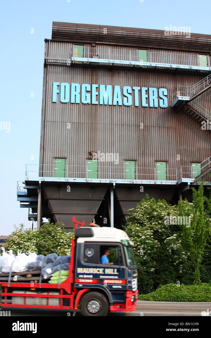 Forgemasters steel works, Sheffield, South Yorkshire, England, U.K. Stock Photo