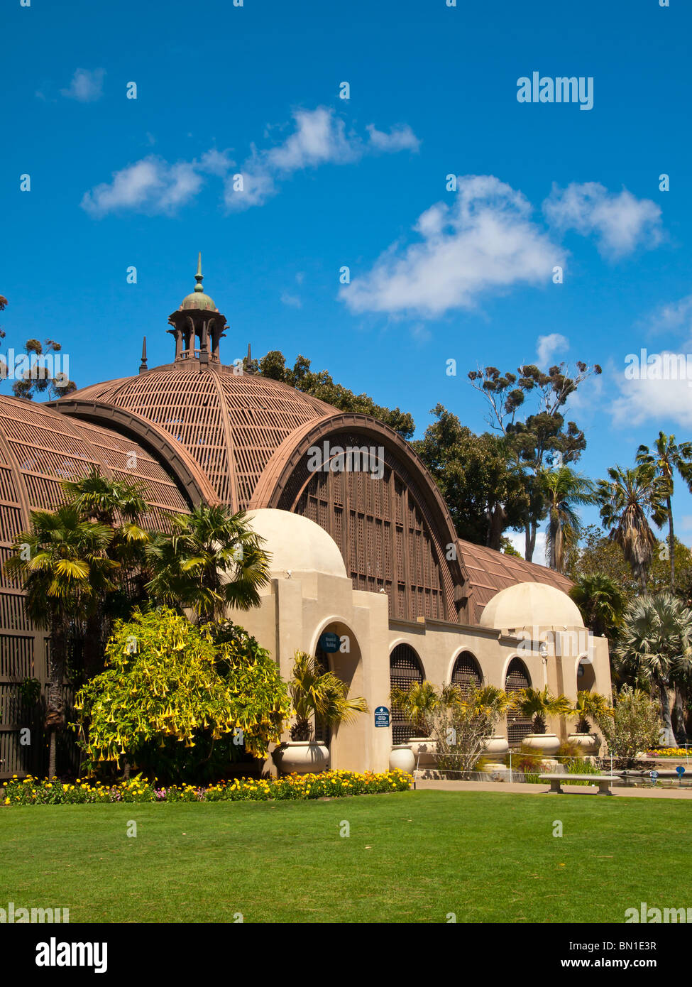 Botanical Building, Balboa Park, San Diego, California, USA. - Stock Image