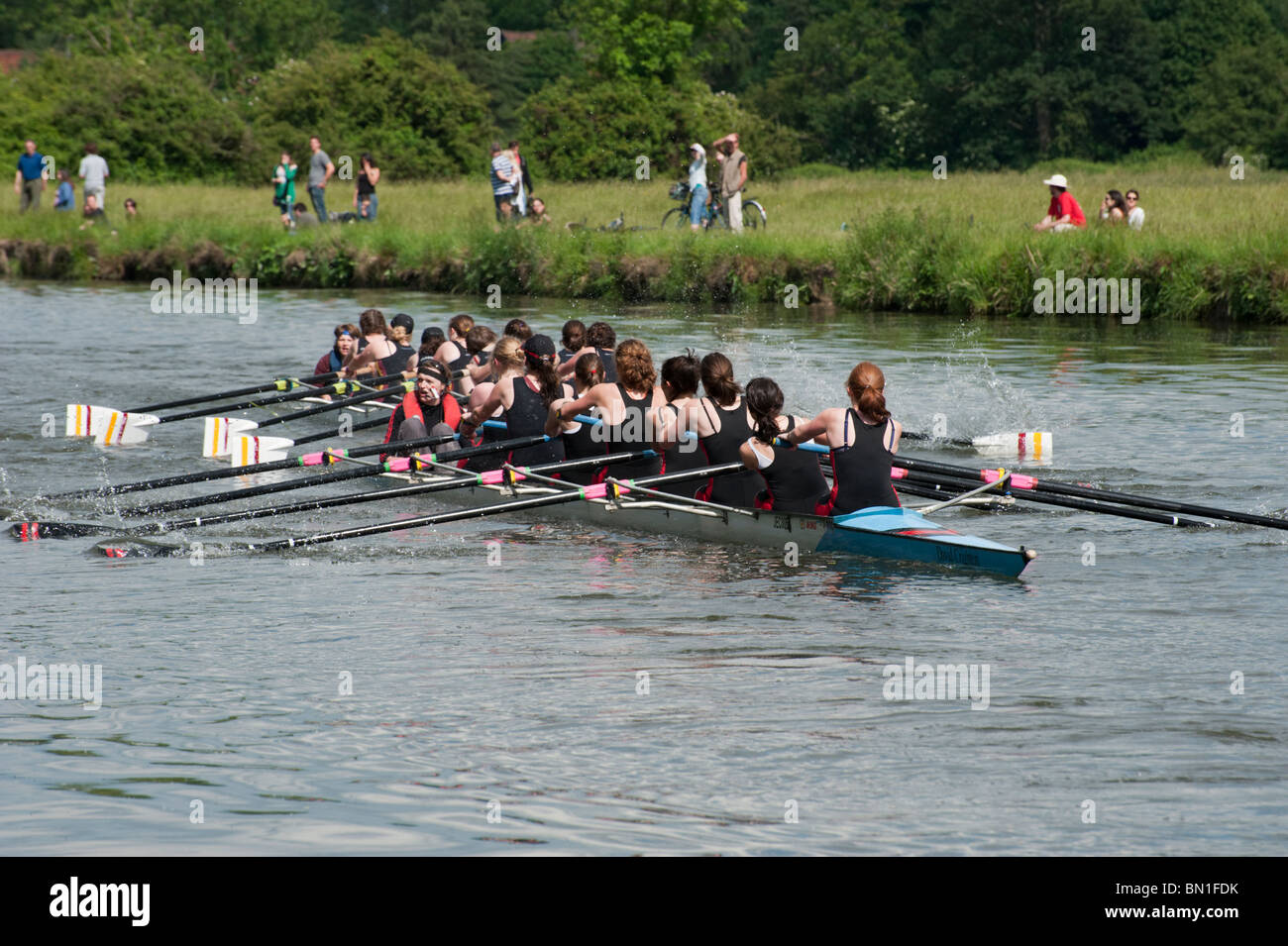 Selwyn College Women's bump the Jesus Women's boat in the May Bumps