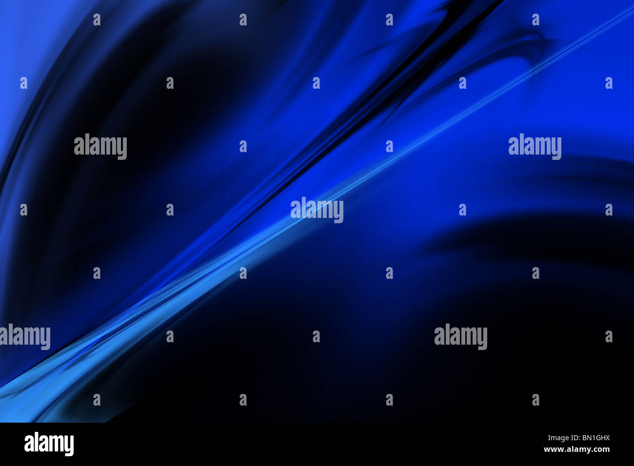 Modern abstract blue lights on dark background Stock Photo - Alamy