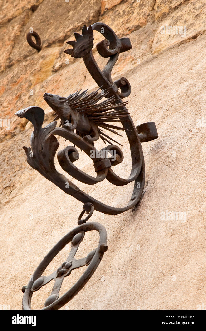 Contrada dell'Istrice, Siena, Tuscany, Italy Stock Photo