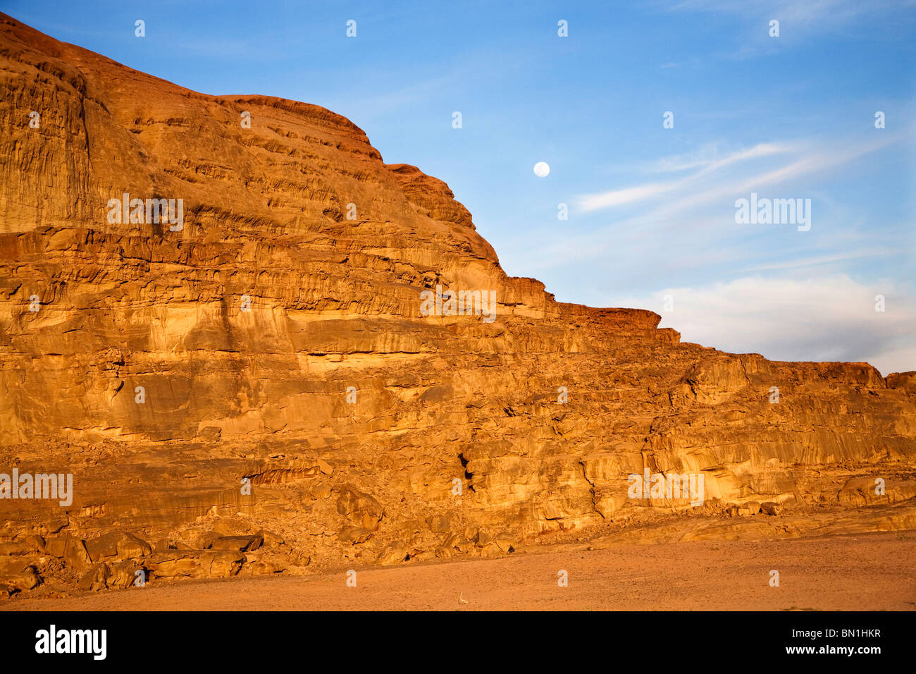 Middle East, Jordan, Wadi Rum, also known as The Valley of the Moon