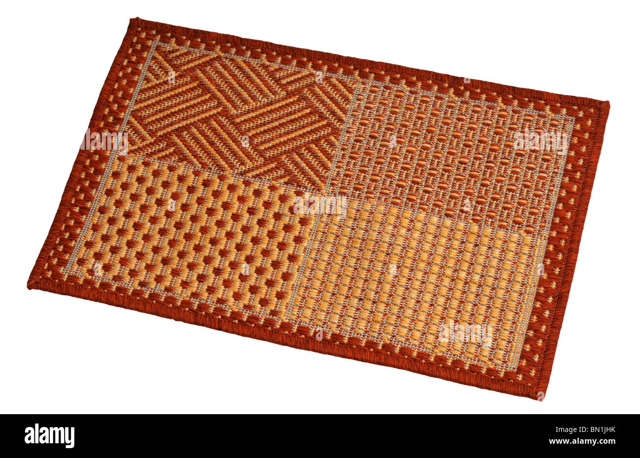 Doormat isolated on ”white background” Stock Photo