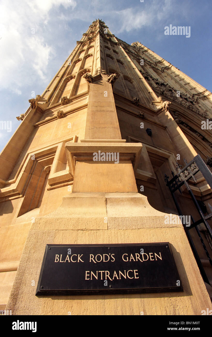 Black Rod's Garden Entrance, Houses of Parliament, London, Britain, UK Stock Photo