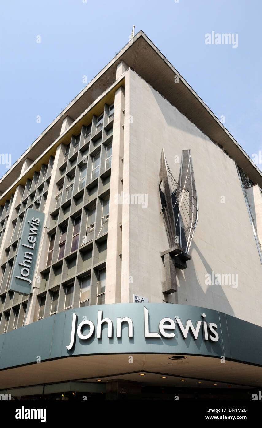 John Lewis Department Store Oxford Street London W1 England UK Stock