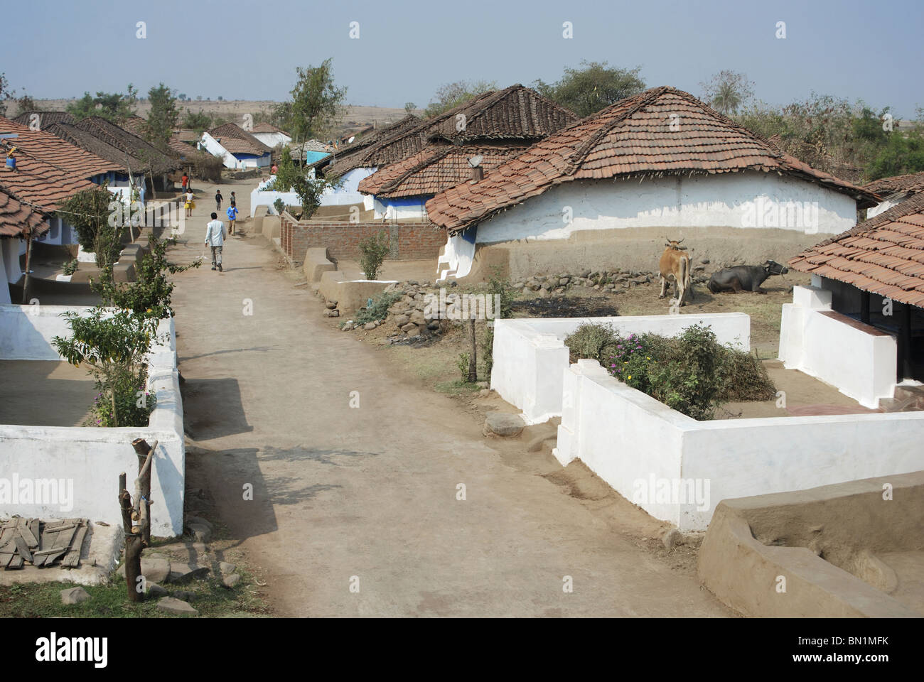 Village of Dighori, Seoni district, Madhya Pradesh Stock ...