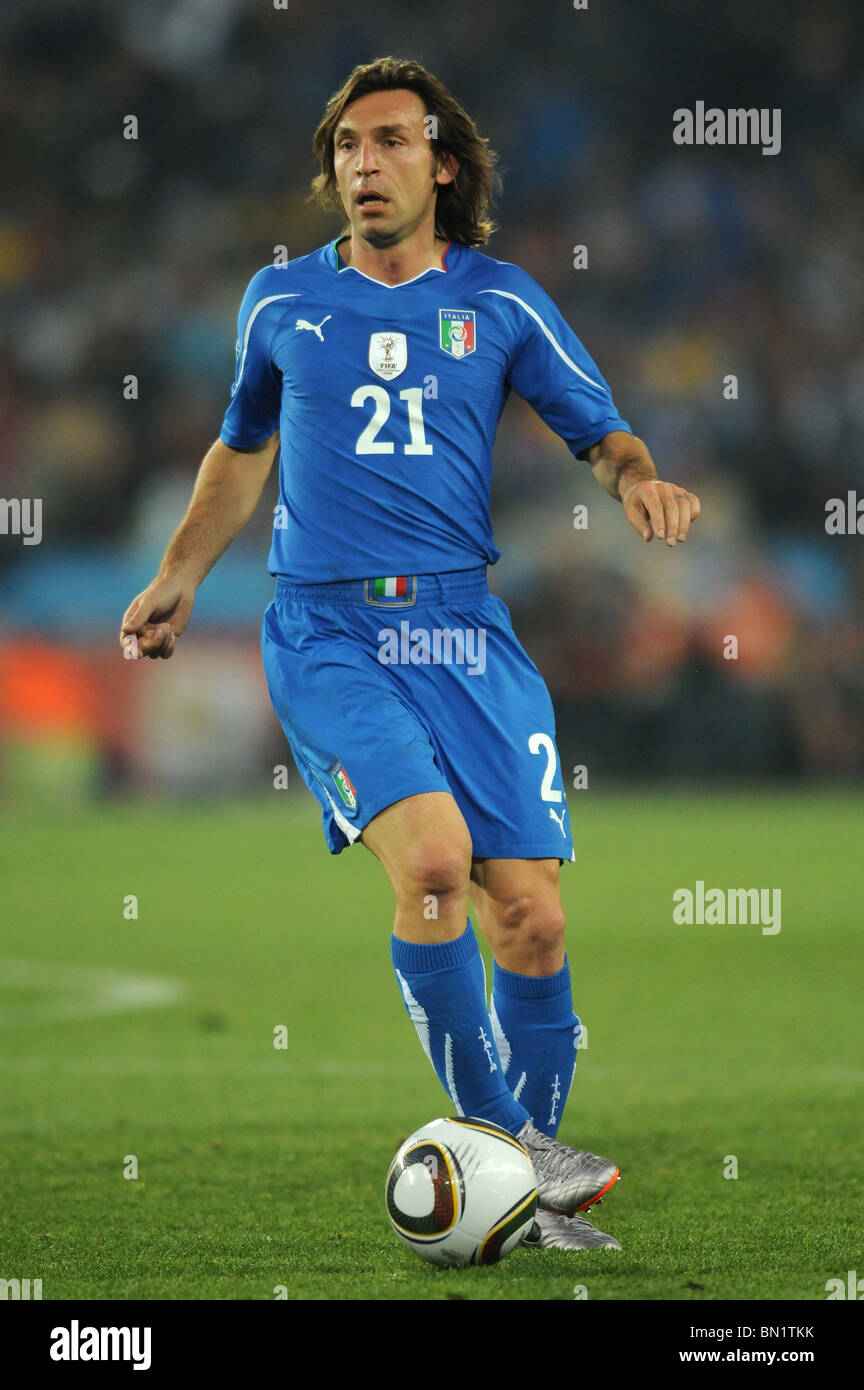 ANDREA PIRLO ITALY ELLIS PARK SOUTH AFRICA 24 June 2010 Stock