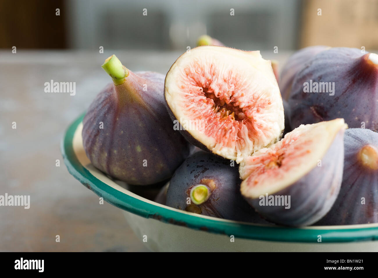 Ripe figs Stock Photo