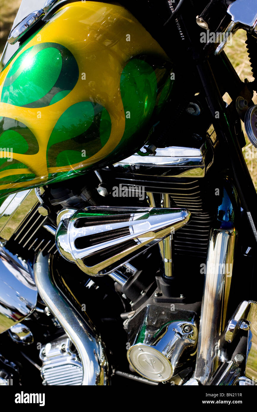 Harley davidson fuel tank hires stock photography and images Alamy