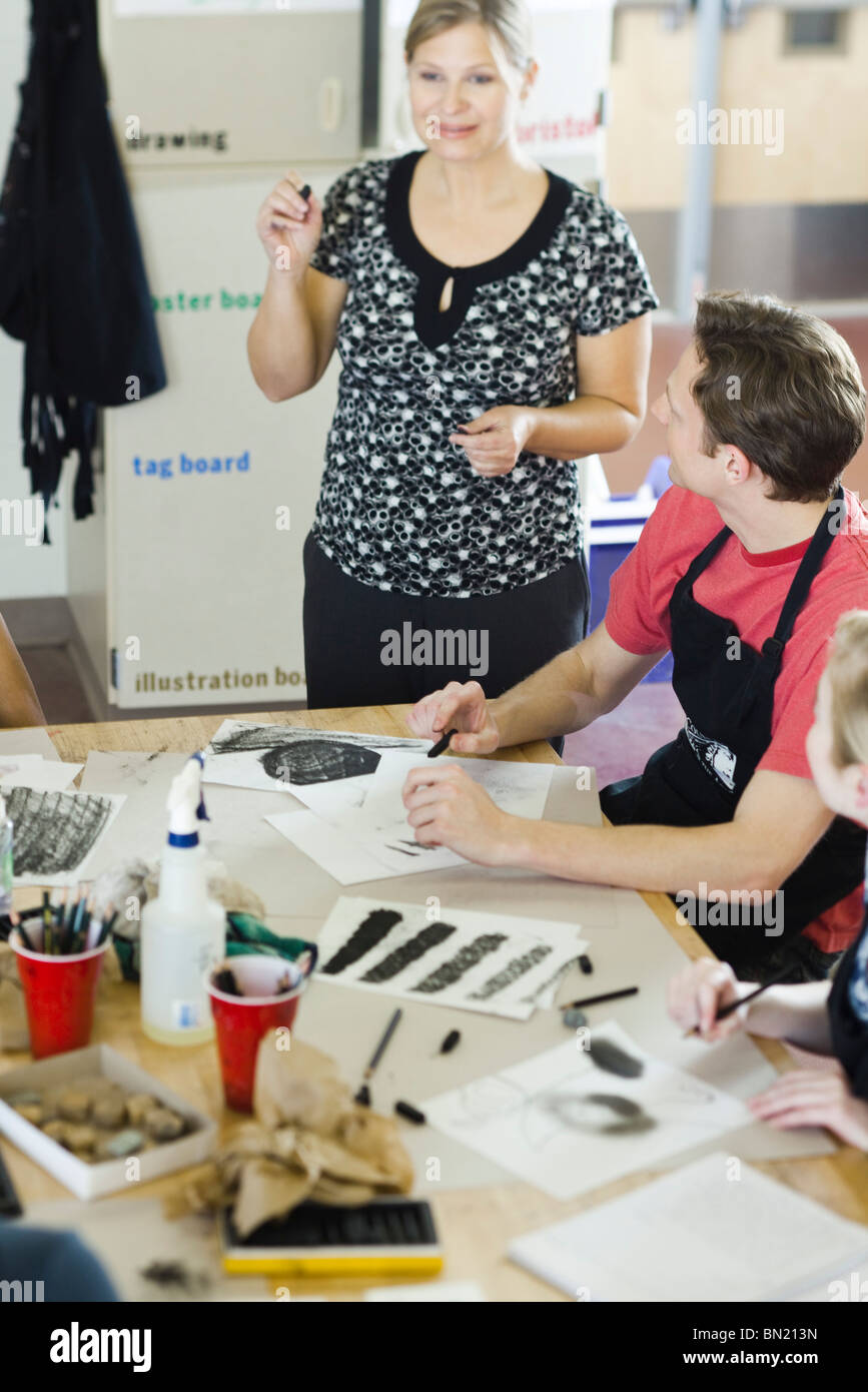 Charcoal drawing classes hires stock photography and images Alamy