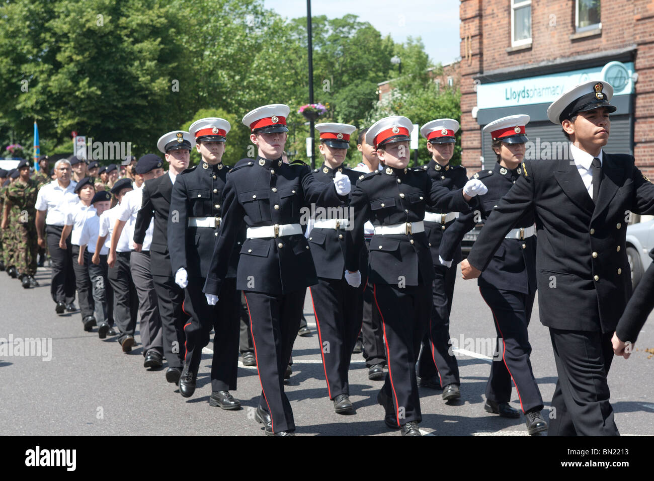 North East London “Armed Forces Day” Parade, Station Road, North