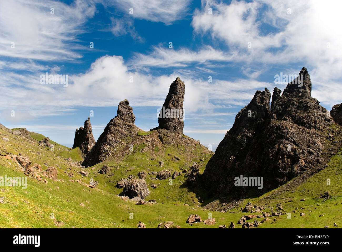 The Old Man Of Storr Portree Isle Of Skye Scotland Stock Photo Alamy