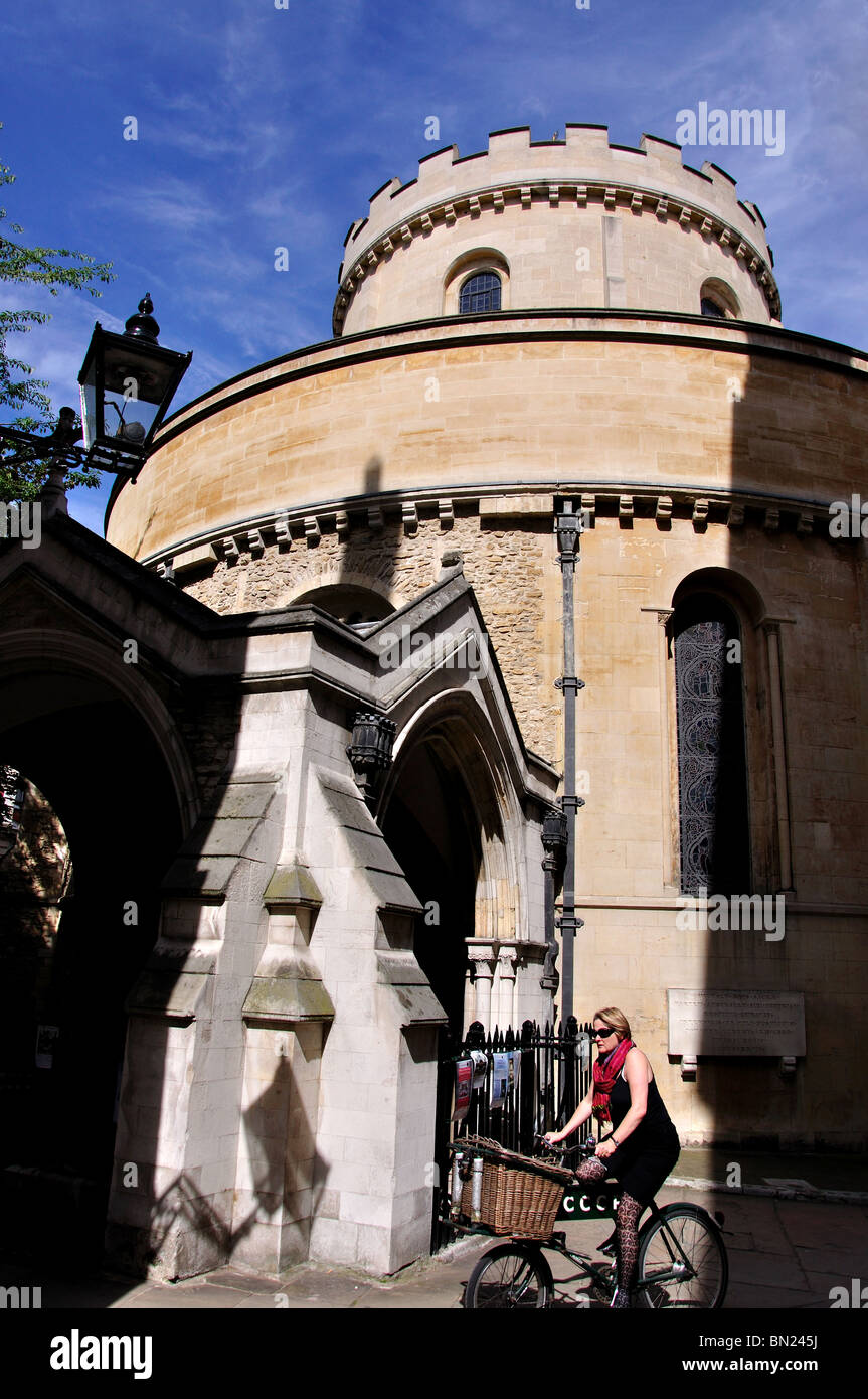 The Temple Church, Fleet Street, City of London, London, England, United Kingdom Stock Photo