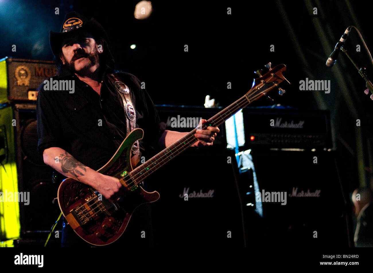 Motorhead perform at Guilfest, Stoke Park, Guildford 2009 Stock Photo