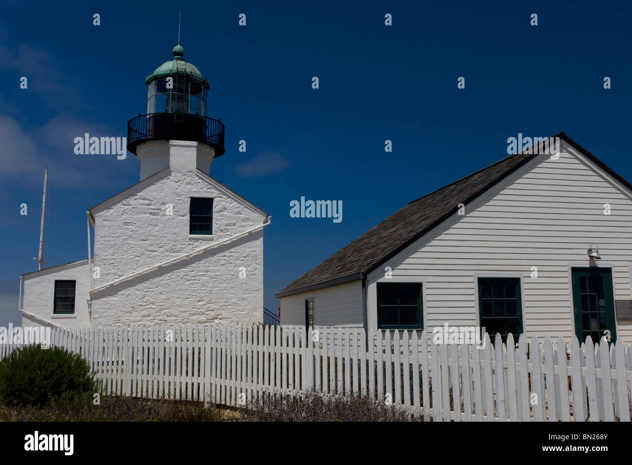 Point Loma Lighthouse, San Diego, California Stock Photo