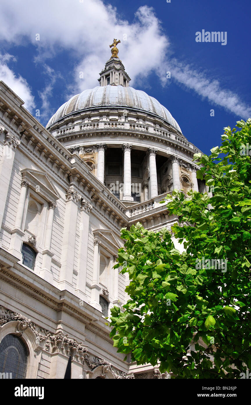 St.Paul's Cathedral, Ludgate Hill, City of London, London, England, United Kingdom Stock Photo