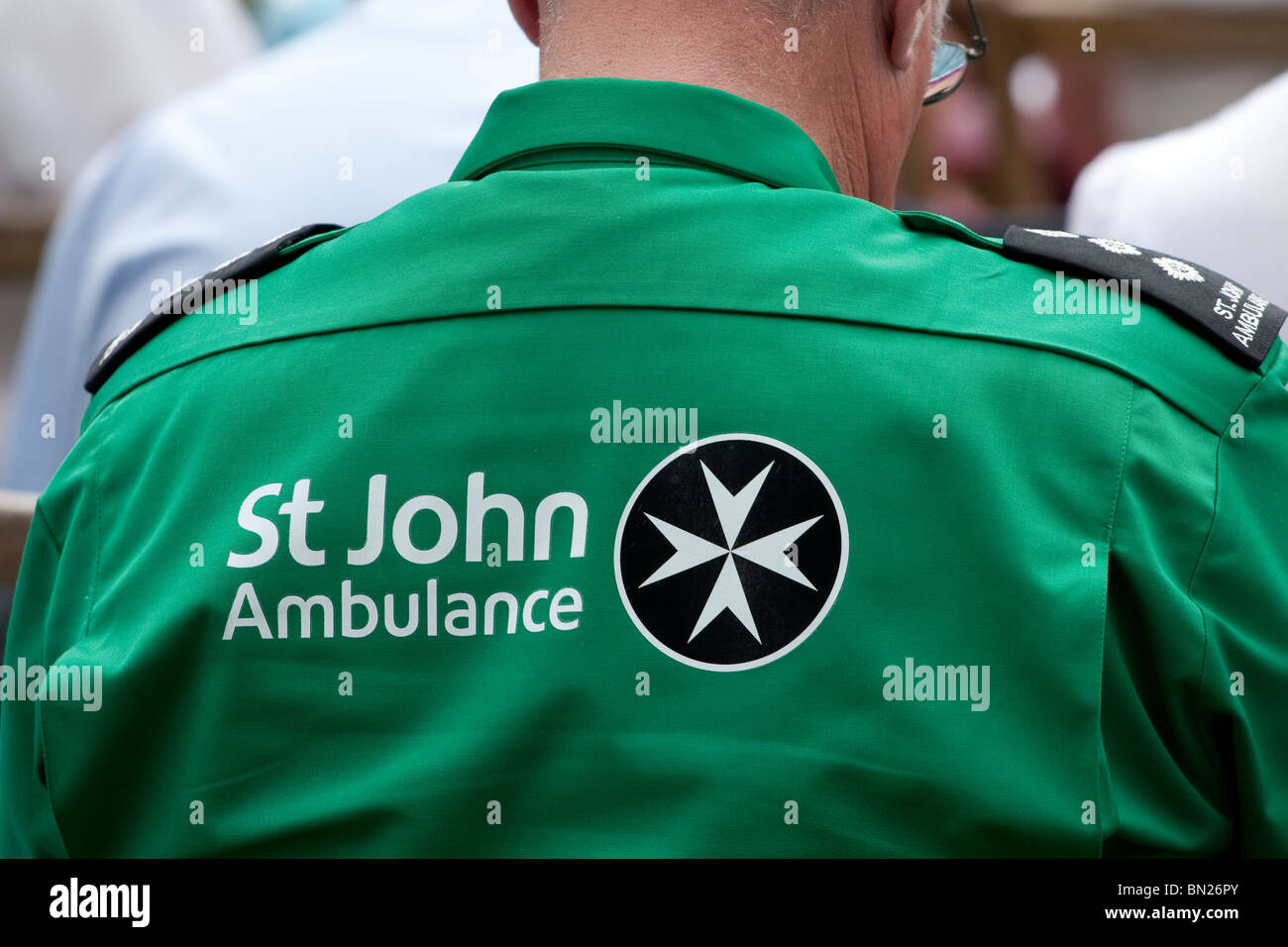 New York EMS Shirt/Jacket/Uniform Patch St John's Queens Hospital 