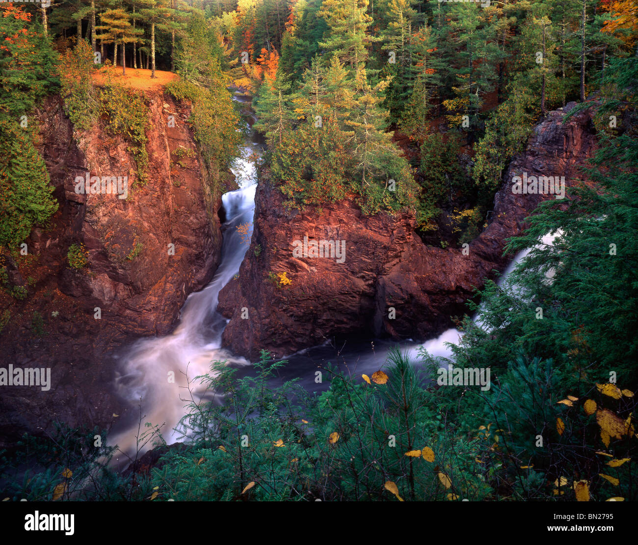 Brownstone Falls/Tyler Forks, Copper Falls State Park, Ashland County