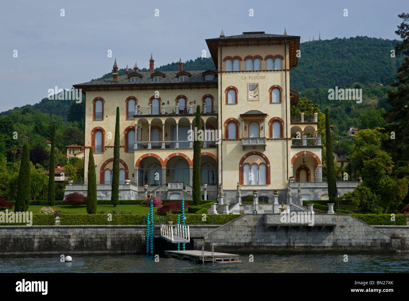 Villa La Placida, Bellagio, Italy Stock Photo - Alamy