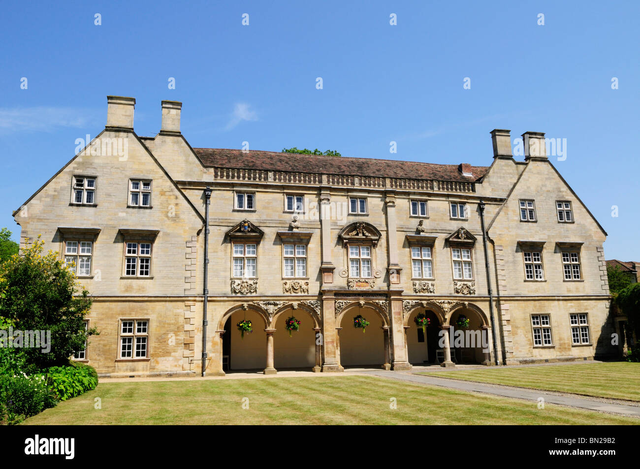 The Pepys Library at Magdalene College, Cambridge, England, UK Stock Photo