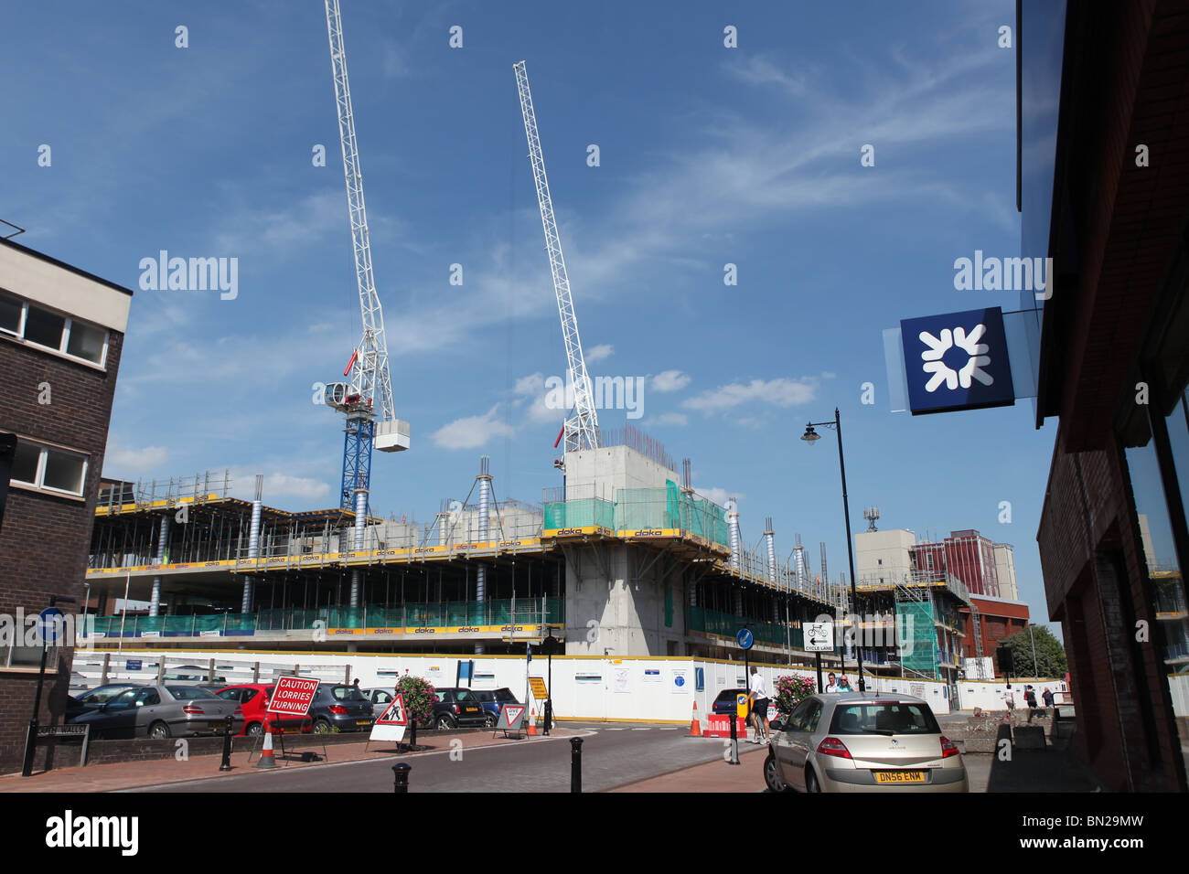 The new Staffordshire County Council offices being built in Stafford