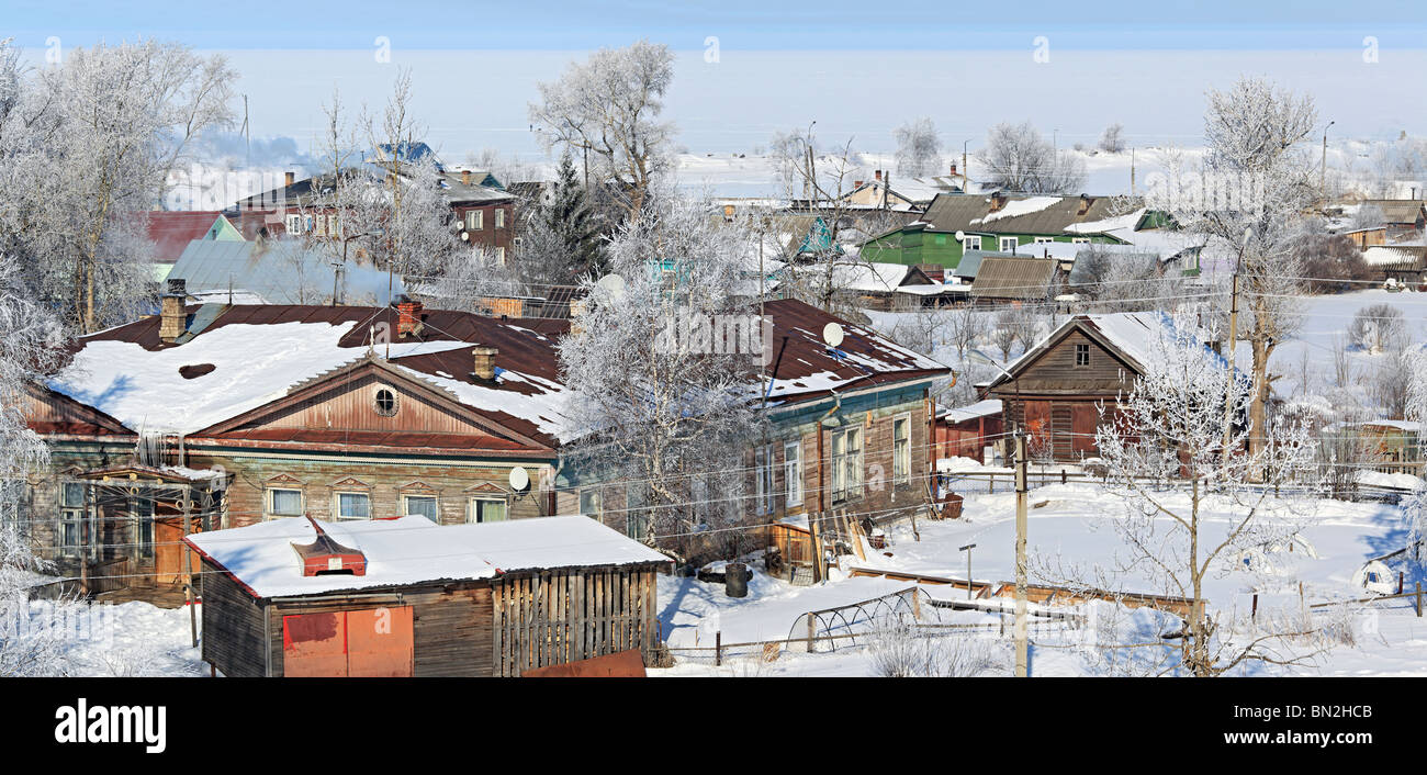 Belozersk, Vologda region, Russia Stock Photo