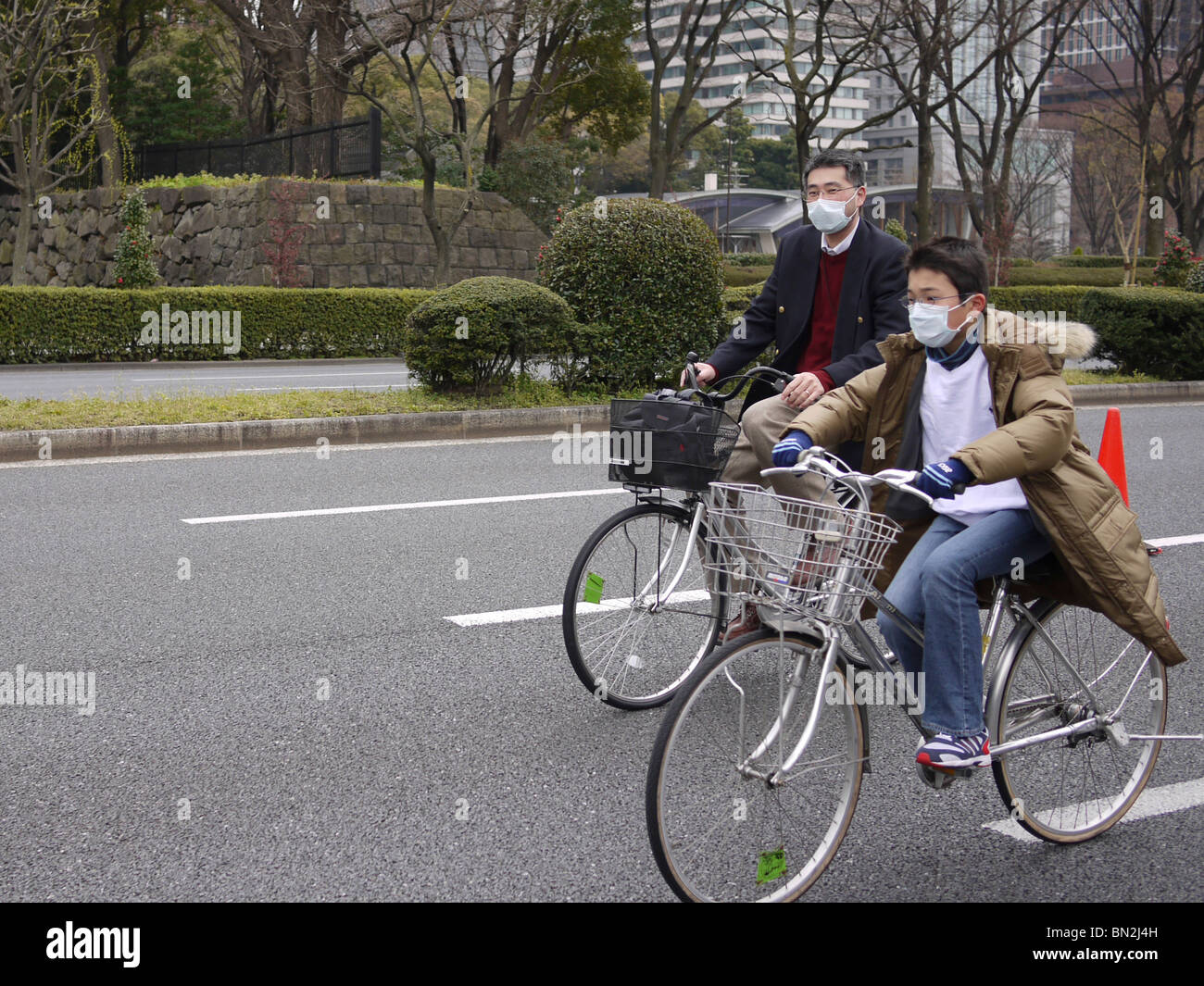Japan, Tokyo Bicycle Stock Photo Alamy