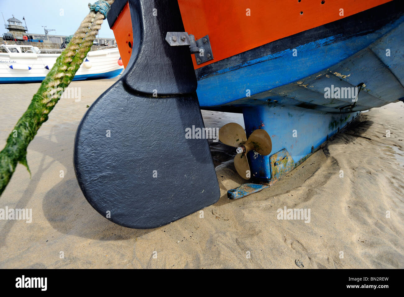 Boat propeller hi-res stock photography and images - Alamy
