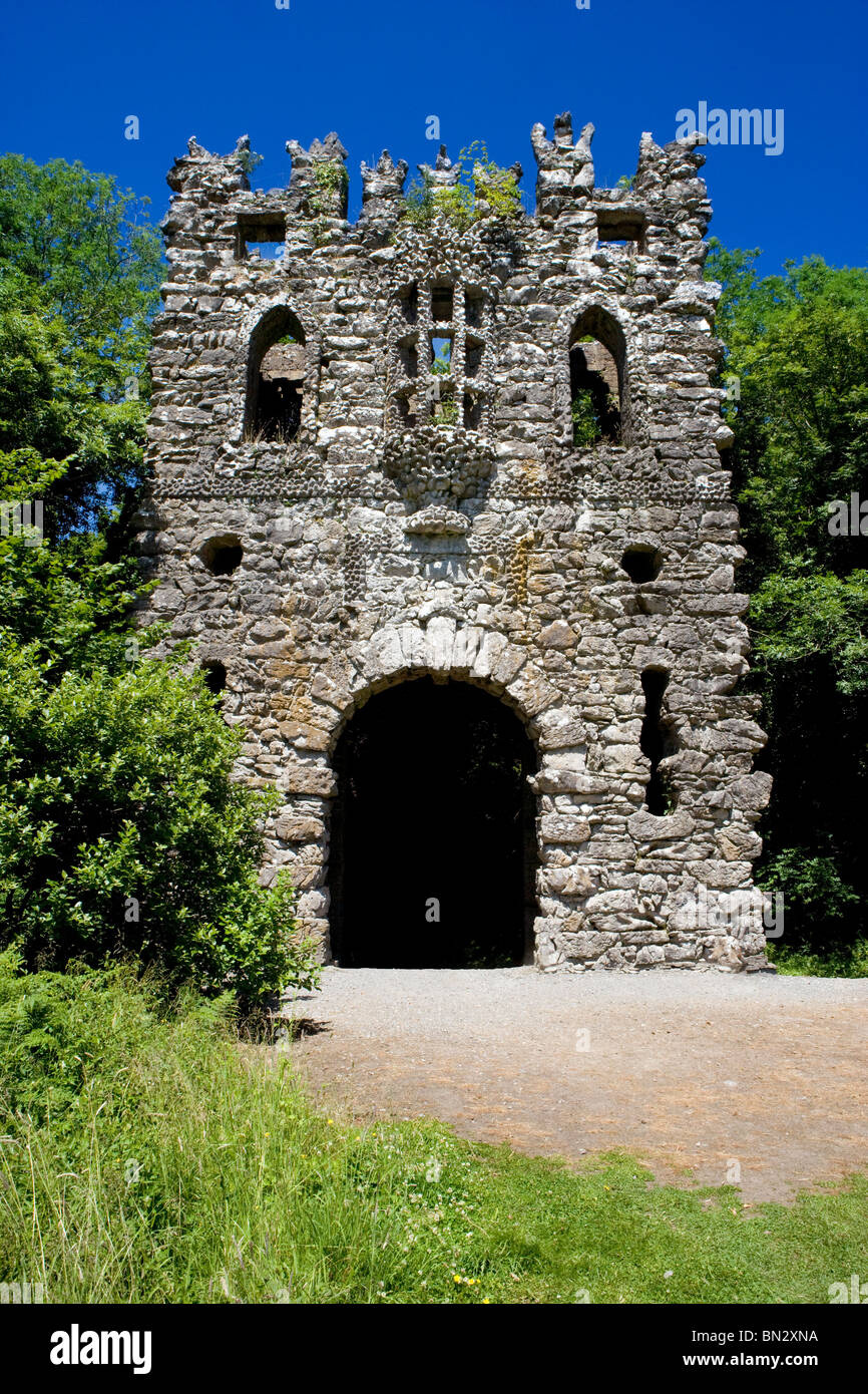 folly,ornamental building,castle Stock Photo