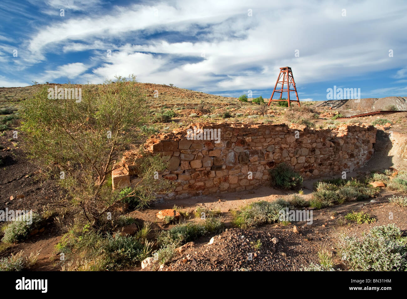 Abandoned mine near Silverton, New South Wales Australia Stock Photo: 30185280 - Alamy