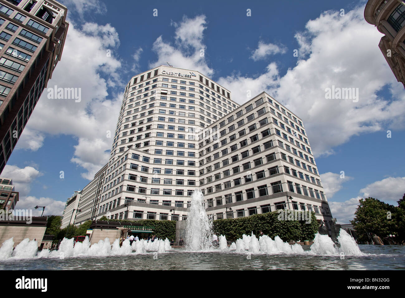 Head Office of Credit Suisse in London Stock Photo Alamy