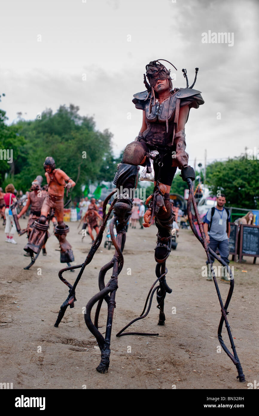 Glastonbury 2009 Stock Photo