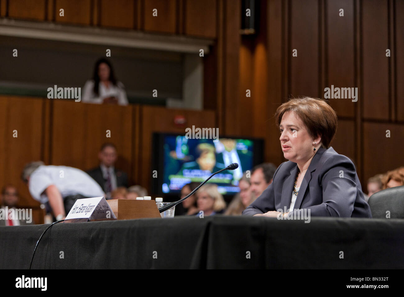 29 June 2010 - Washington, DC - Confirmation hearing of US Supreme Court nominee Elena Kagan Stock Photo