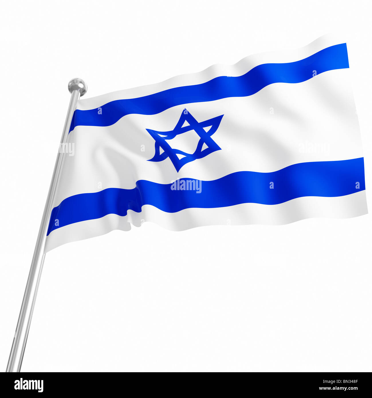 3d background flag israel hi-res stock photography and images - Alamy
