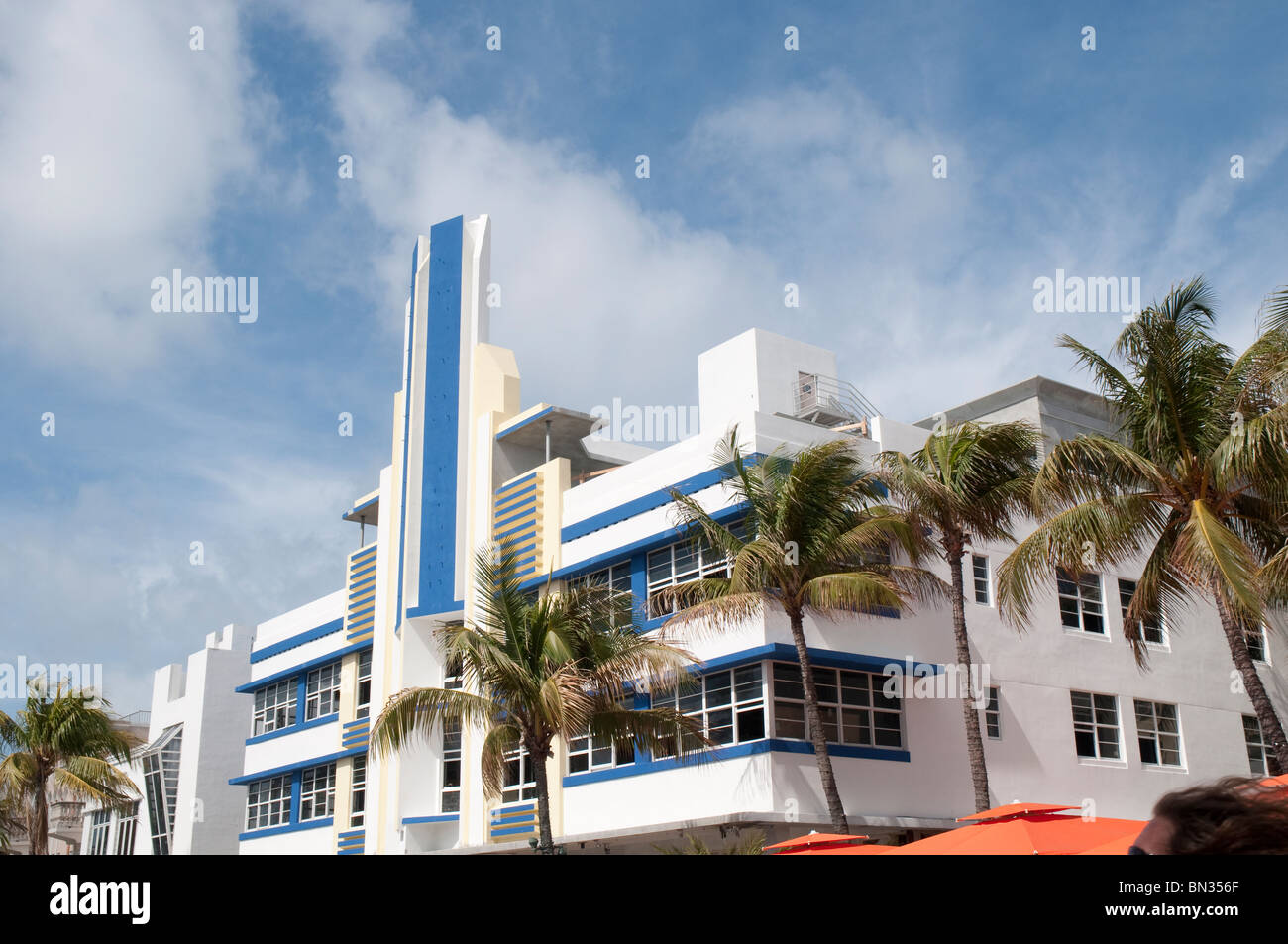 Art Deco Hotels on Ocean Drive in South Beach, Miami, Florida USA Stock Photo Alamy