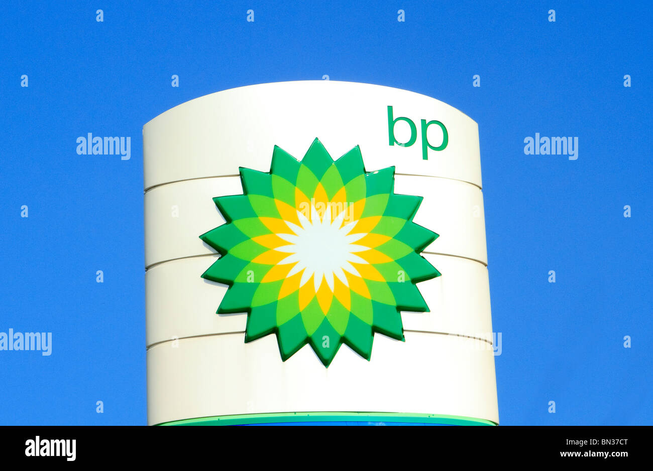 British Petroleum Sign Stock Photo Alamy