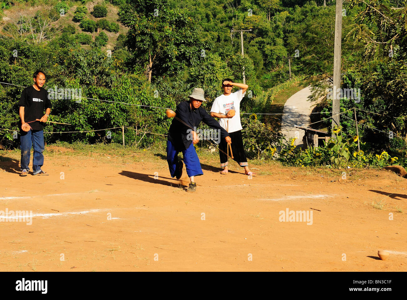 Children playing spinning tops hires stock photography and images Alamy