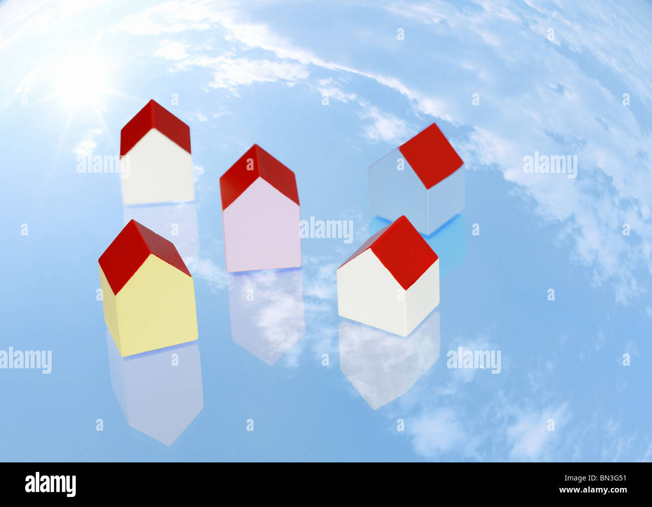 Image of blue sky hi-res stock photography and images - Alamy