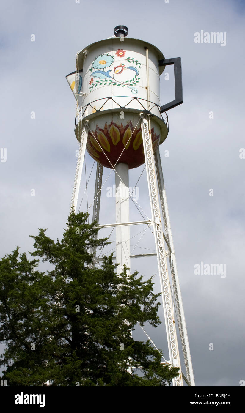 Giant Coffee Pot water tower in Stanton, Iowa Stock Photo Alamy