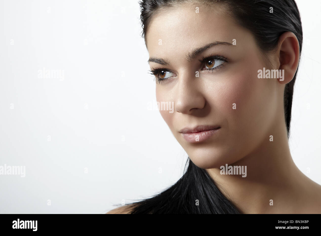 Black woman and hair and portrait hi-res stock photography and images ...