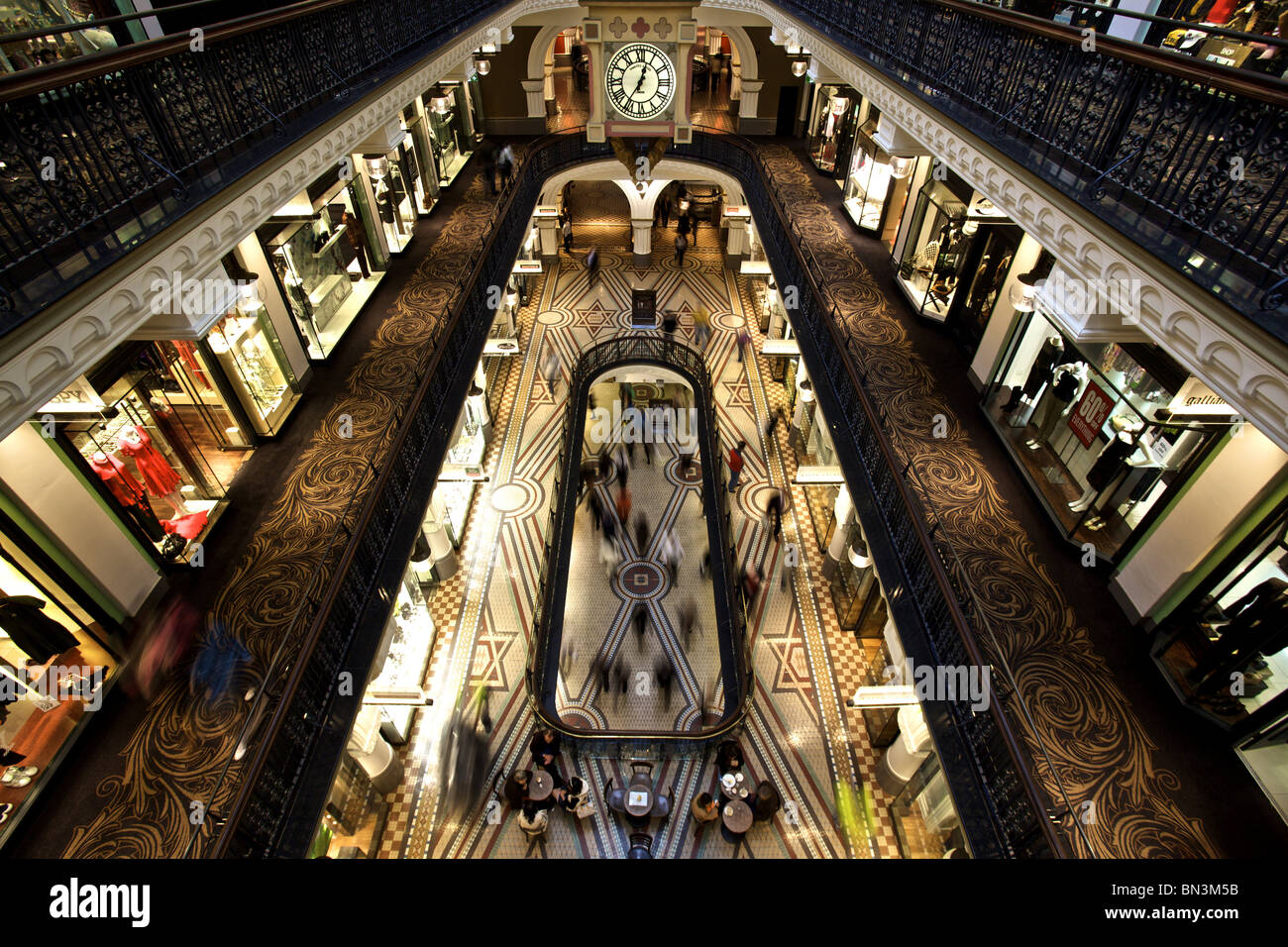 Queen Victoria Building, Sydney, Australia, bird's eye view Stock Photo